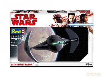 Star Wars: Sith Infiltrator Model Kit Small (Gwiezdne Wojny) [KLOCKI]