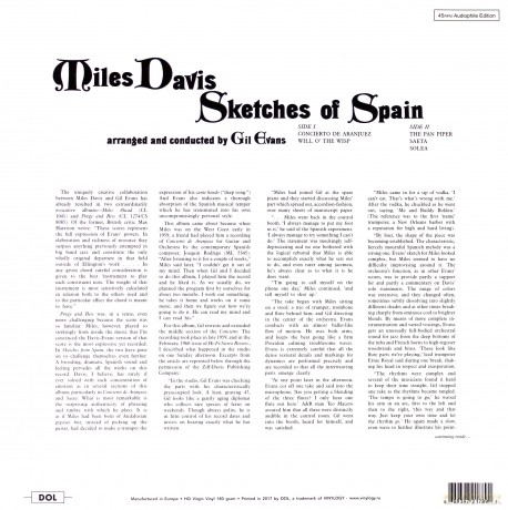 Miles Davis: Sketches Of Spain [Winyl]