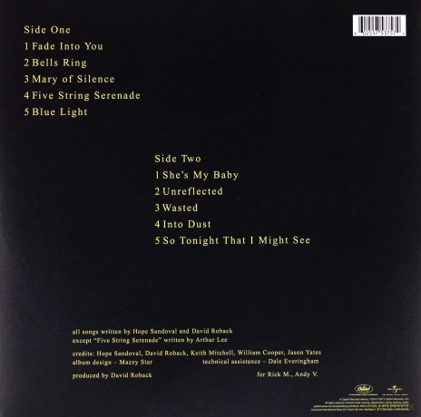 Mazzy Star: So Tonight That I Might See [Winyl]