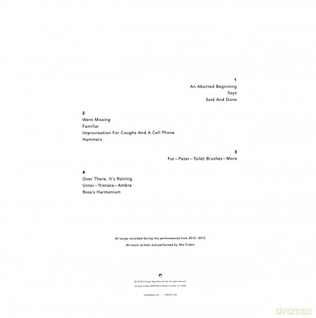 Nils Frahm: Spaces [2xWinyl]