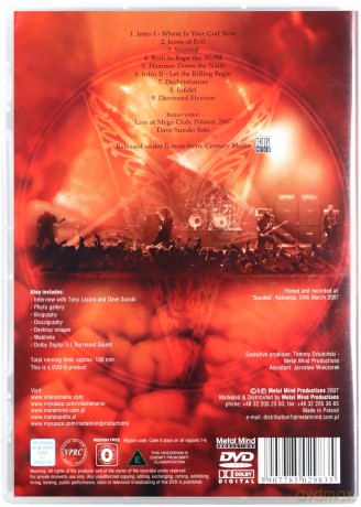 Vital Remains: Evil Death Live [DVD]