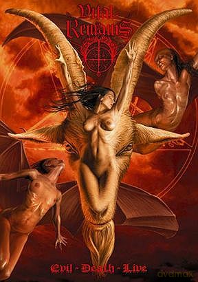 Vital Remains: Evil Death Live  [CD]+[DVD]