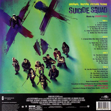 Steven Price: Suicide Squad (Original Motion Picture Score) [2xWinyl]