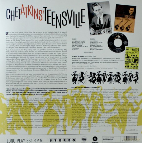 Chet Atkins: Teensville + 2 Bonus Tracks! [Winyl]