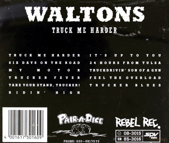 The Waltons: Truck Me Harder [CD]
