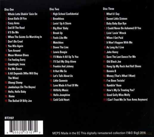 Jerry Lee Lewis: The Absolutely Essential 3 CD Collection [3CD]