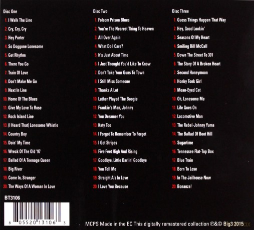 Johnny Cash: The Absolutely Essential 3 CD Collection [3CD]