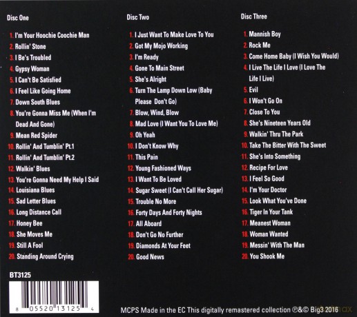 Muddy Waters: The Absolutely Essential 3 CD Collection [3CD]