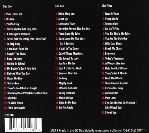 Ricky Nelson: The Absolutely Essential 3 CD Collection [3CD]