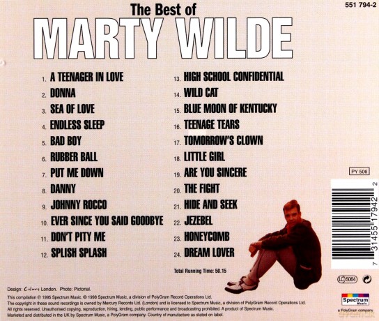 Marty Wilde: The Best Of [CD]