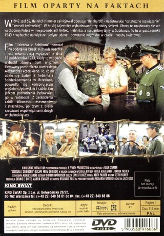 Ucieczka z Sobiboru [DVD]