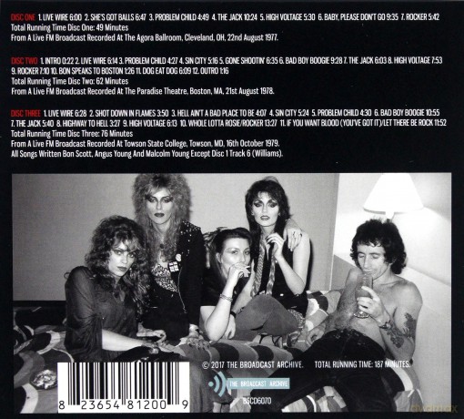 AC/DC: The Bon Scott Archives [3CD]