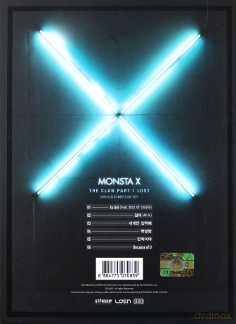 Monsta X: The Clan 2.5 Part 1. Lost (Found Version) [CD]