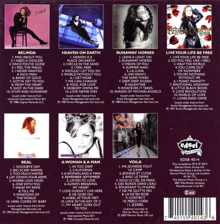 Belinda Carlisle: The Complete Studio Albums Collection [14CD]