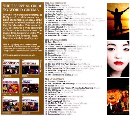 The Essential Guide To World Cinema [3CD]