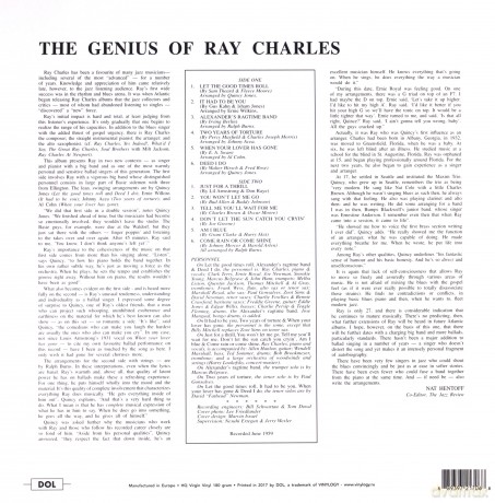 Ray Charles: The Genius Of Ray Charles [Winyl]