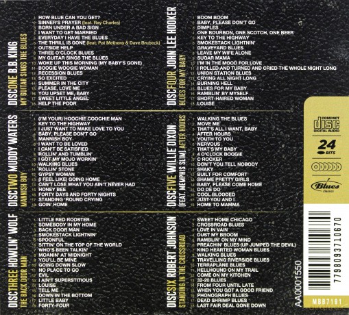 The Golden Blues Box (Limited Edition) [6CD]