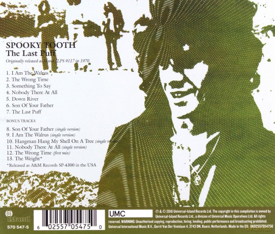 Spooky Tooth: The Last Puff [CD]