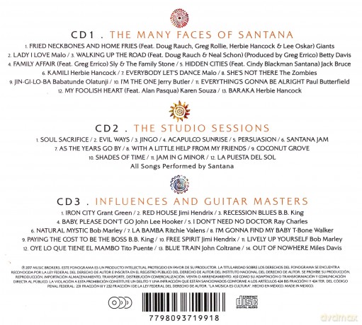 Santana: The Many Faces Of Santana [3CD]