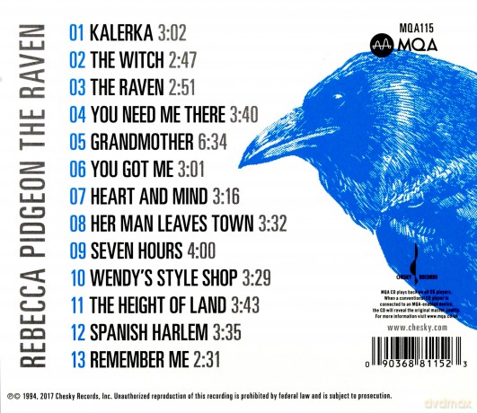 Rebecca Pidgeon: The Raven [CD]