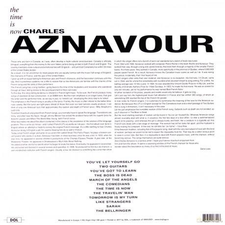 Charles Aznavour: The Time Is Now [Winyl]