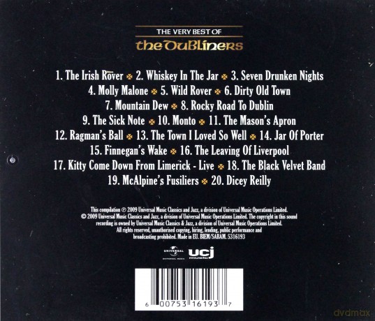 Dubliners: The Very Best Of [CD]