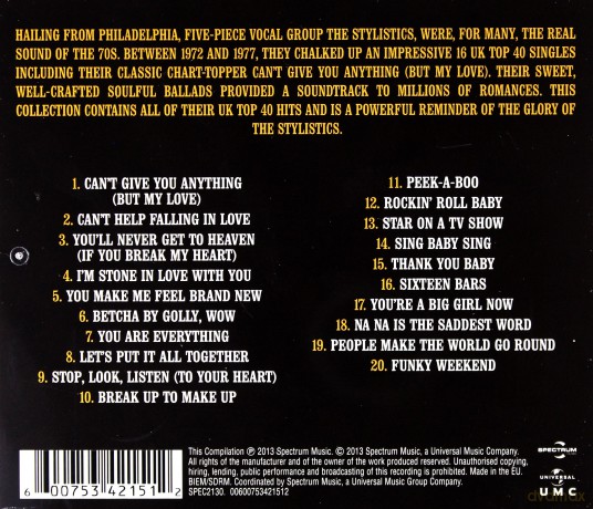 Stylistics: The Very Best Of The [CD]