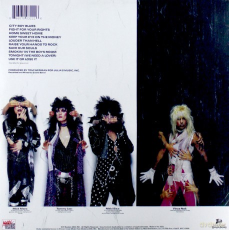 Motley Crue: Theatre Of Pain [Winyl]