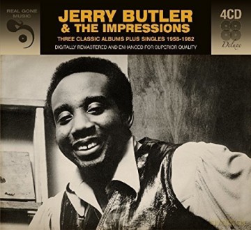 Jerry Butler: Three Classic Albums Plus Singles 1958-1962 [4CD]