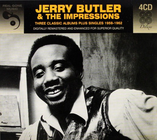 Jerry Butler: Three Classic Albums Plus Singles 1958-1962 [4CD]