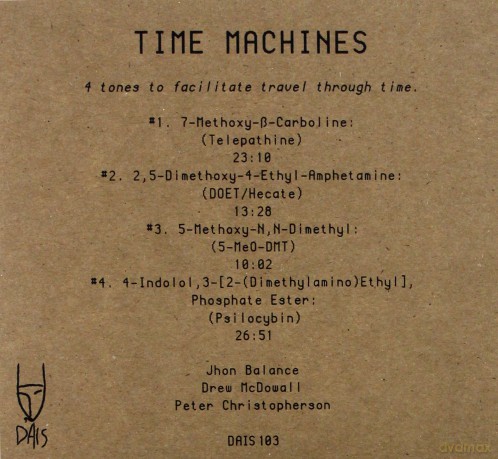 Coil: Time Machines [CD]