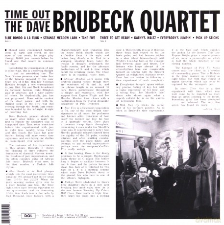 Dave Brubeck Quartet: Time Out [Winyl]