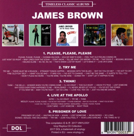 James Brown: Timeless Classic Albums [5CD]
