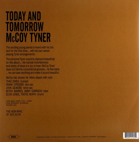 Mccoy Tyner: Today And Tomorrow [Winyl]