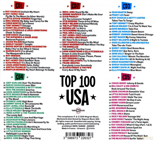 Top 100 USA [5CD]