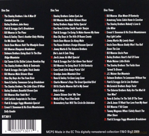 Totally Essential Bluegrass [3CD]