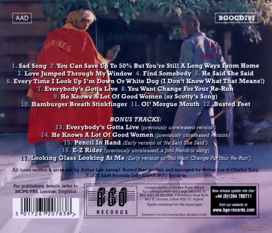 Arthur Lee: Vindicator [2CD]
