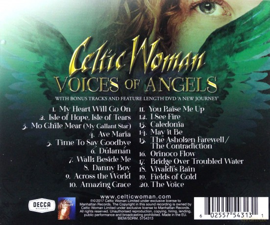 Celtic Woman: Voices Of Angels [CD]+[DVD]