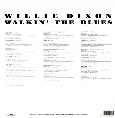 Willie Dixon: Walkin The Blues [Winyl]