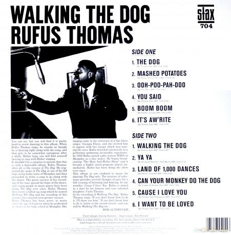Rufus Thomas: Walking The Dog [Winyl]