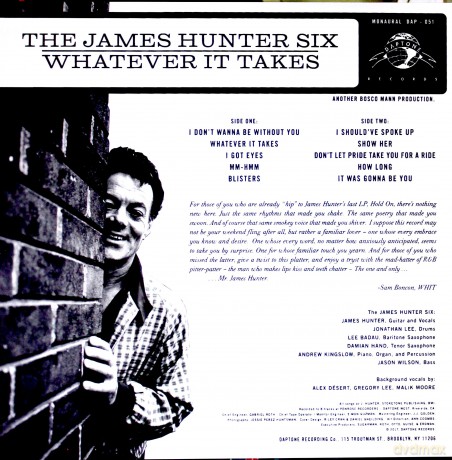 James Hunter Six: Whatever It Takes [Winyl]