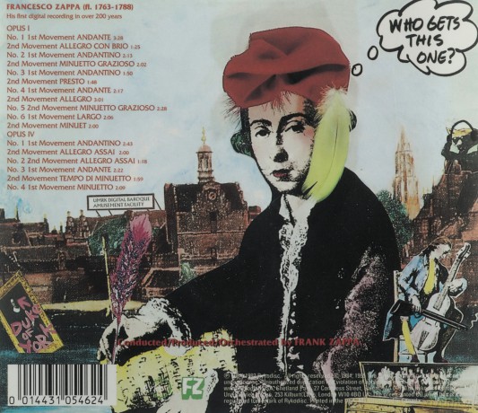 Frank Zappa: Francesco Zappa [CD]