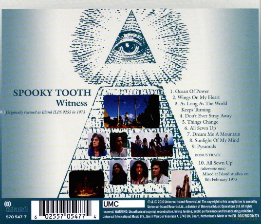 Spooky Tooth: Witness [CD]