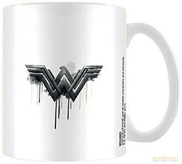 Justice League Movie: Wonder Woman Logo Drip Kubek