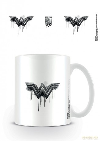 Justice League Movie: Wonder Woman Logo Drip Kubek