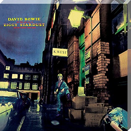 David Bowie: Ziggy Stardust (40cm x 40cm) Wall Art