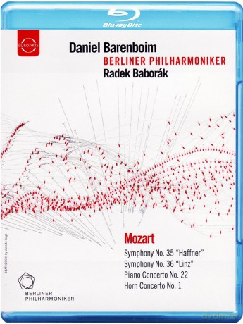 Barenboim & Baborak: Berliner Philharmoniker Europakonzert 2006 - Mozart - Barenboim, Barborak [Blu-Ray]