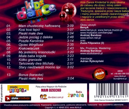 Kids Dance - Kinderball [CD]