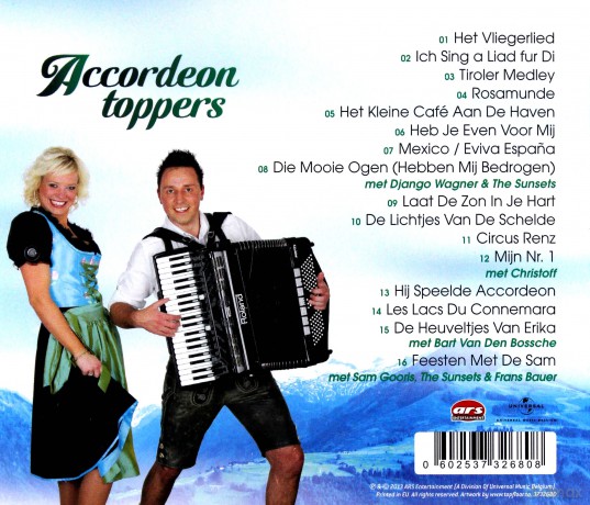 Sunsets: Accordeon Toppers [CD]
