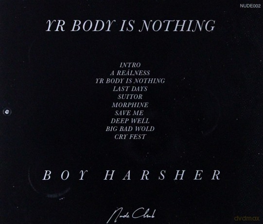Boy Harsher: Yr Body Is Nothing [CD]